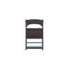 Deshad Solid Wood Bookshelf In Blue Finish