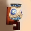 Devansh Solid Wood Electric Wall Light in Multi Colour with Multi Shade Count of 1 Light
