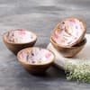 Allure Botanic Mango Wood Bowl Set Of 4