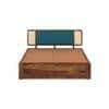 Boho Bliss Solid Wood Queen Storage Bed