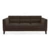 Lewis 3 Seater Fabric Sofa in Mocha Colour