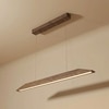 Venus 48 Brown Solid Wood Single Hanging Light