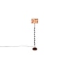 Fergie Multicolour Cotton Shade Floor Lamp