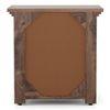 Fidora Solid Wood Bedside Table in Teak Finish