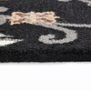 Presto Black Traditional Hand Tufted Wool Carpet 6X9 Feet