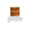 Turin Sheesham Wood Coffee Table In Teak Finish