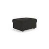 Apollo Compact High Back Ottoman Fabric Sofa in Graphite Grey Colour