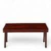Mayfield Sheesham Wood Contemporary Rectangle Coffee Table In Honey Finish
