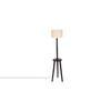 Fiona White Cotton Shade Floor Lamp