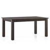 Casella 6 Seater Dining Table In Mocha Walnut Finish
