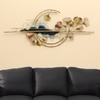 W-Kimi Abstract Metal Wall Decor in Multicolor Set of 1