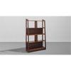 Wordle Solid Sheesham Wood Book Shelf 4 Shelves Provincial Teak Finish Set of 1