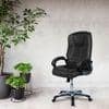 Pleash High Back Executive Chair in Black Colour