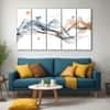The Castle Decor Nature Art Wall Painting Wooden Framed 27x48 Inch (Style 13)