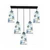Devansh Solid Wood Electric Wall Light in Brown Colour with off-white Shade Count of 1 Light