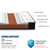 Spine Support Orthopedic Multi Layered  Coir Mattress (75 x 36 in, 6 Inches)