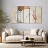 The Castle Decor Abstract Art Wall Painting Wooden Framed Digital Painting 27x48 Inch (Style 12)
