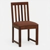 Aura 4 Seater Dining Set with Cushioned Chairs in Brown Colour