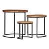 Chelli Solid Wood Nested Tables - Set of 3