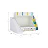 Sleep Nâ€™ Slide Bunk Bed with Slide and Storage in White Colour BKBB026
