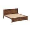 Finn Solid Wood King Size Non Storage Bed In Provincial Teak Finish