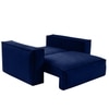 Skult  Pull Out Sofa cum Bed  in Navy Blue Colour