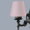 Devansh Metal Electric Wall Light in Antique Gold Colour with Grey Shade Count of 1 Light
