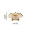 Seashell Candle Holder in Gold Colour