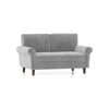Oxford 2 Seater Fabric Sofa In Granite Weave Colour
