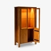 Aayam Solid Wood Highboard in Brown Colour