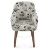 Rochelle Lounge Chair in Adrian Velvet Colour