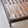 Quinlynn Solid wood King Size Bed in Provincial Teak Finish 72x78 inches