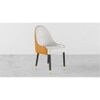 Danaja Accent Chair in Cream & Orange Colour Set 2
