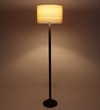 FZ 14'' Shade Floor Lamp in Beige Shade