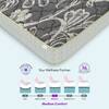 MEMOLATEX Visco Pro Memory Foam with Bamboo Charcoal fabric Single Size Mattress (75 x 30 in, 4 Inches)
