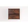 WOODENMOOD Rectangular Wall Cabinet Cum Study