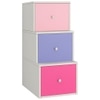 Eskada Kids Step Storage-cum-Chest of Drawers with 3 Drawers