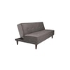 Palermo Click-Clack Sofa cum Bed in Grey Colour