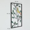 W-Banko Abstract Metal Wall Decor in Multicolor Set of 1