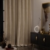 Stoa Paris Velvet Long Door Curtains, Premium Dim-Out Curtain for Pack of 1, Date Night - Ivory Elegance