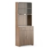 Hubert 4 Door Tall Display Cabinet