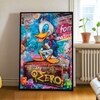 The Castle Decor Luxury Duck Character Wall Art Framed Painting 20x30 Inch