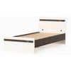 Pollo Engineered Wood Single Bed Without Storage (Wenge & White)