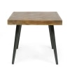 Senia Solid Wood Top Coffee Table