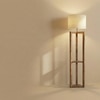 Triad Beige Jute Floor Lamp with Beige Jute Base