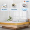 Sleepwell Dual Resitec Foam Medium Firm King Size Mattress (Thickness: 4 Inches, Dimensions: 75 X 70 Inches)