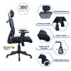 Codmeat High Back Ergonomic Chair in Black Colour