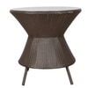 Cairns Wicker Table And Chair Set In Brown Dual Tone Finish