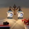 Devansh Metal Electric Wall Light in Multi Colour with Multi Shade Count of 2 Lights