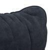 Marson Swivel Lounge Chair in Indigo Blue Colour